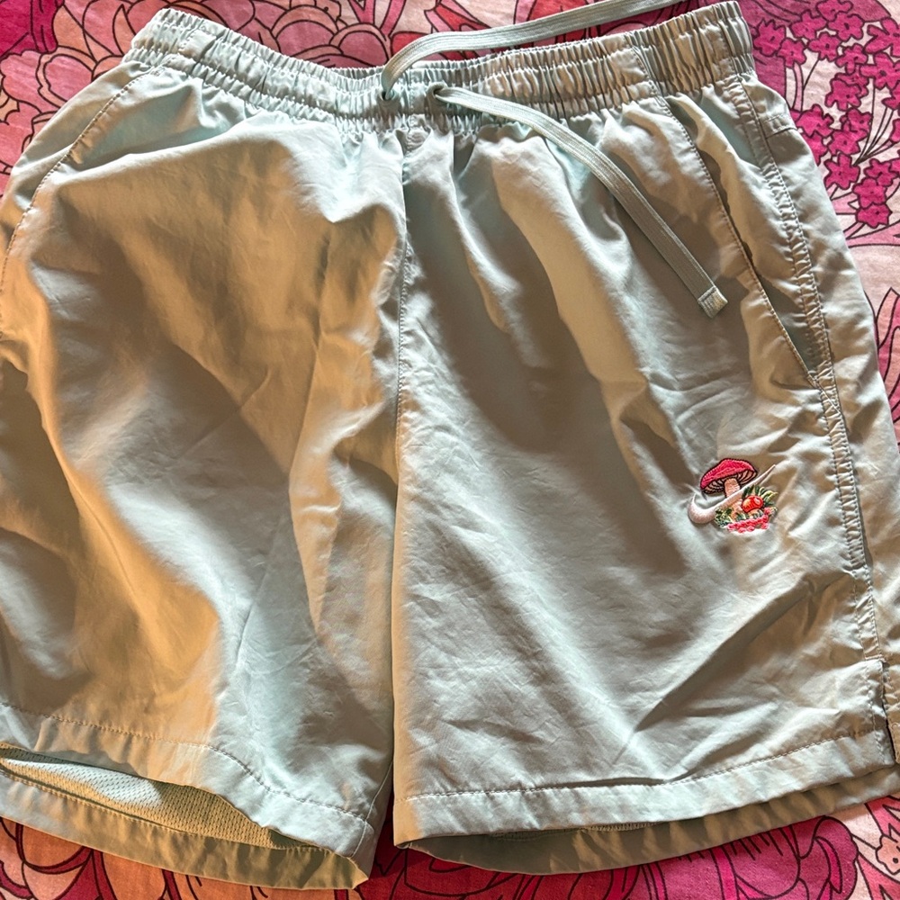 Nike City Edition Light Green/Blue Mushroom Men's Shorts